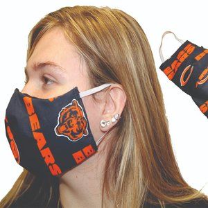 Chicago Bears NFL Facemask made w licensed fabric